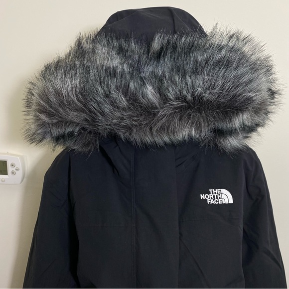 The North Face Women's Plus Arctic Parka Down Coat TNF Black Sz 1X 2X 3X NWT - Picture 6 of 14